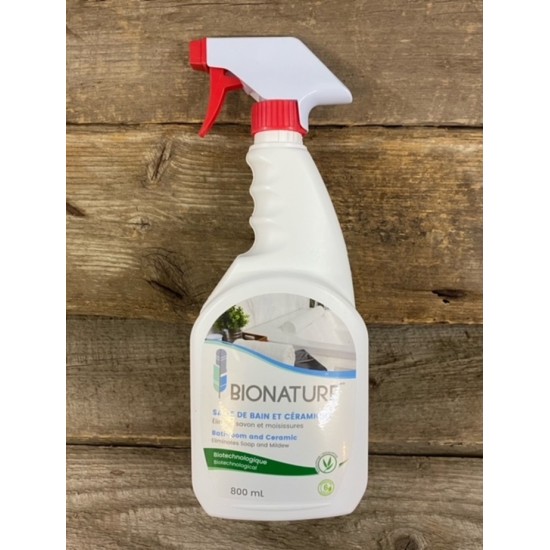 Nettoyant salle de bain et céramique 800ml, Bionature