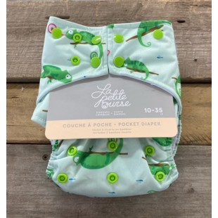 Couches lavables LPO, boutons-pression