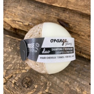 Duo shampoing et revitalisant solides,...
