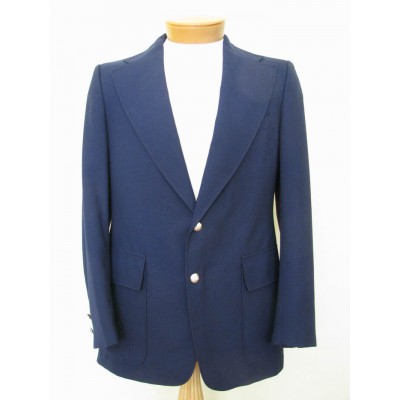 Veste usagée adaptée bleue marine CAPRI