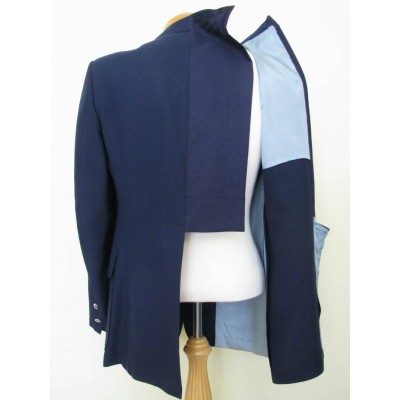 Veste usagée adaptée bleue marine CAPRI