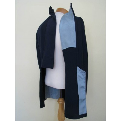 Veste usagée adaptée bleue marine CAPRI
