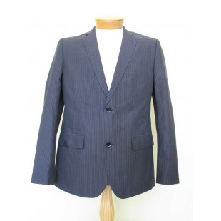 Veste usagée adaptée rayée grise RW&CO