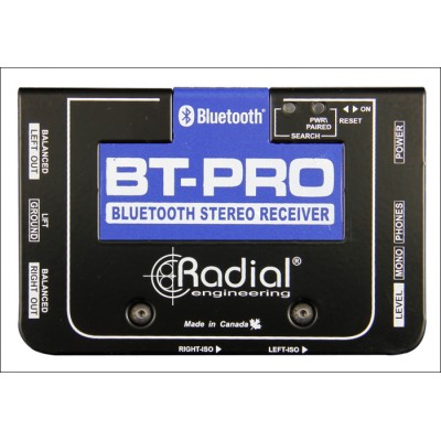 BT-PRO V2 RADIAL STEREO BLUETOOTH DIRECT BOX