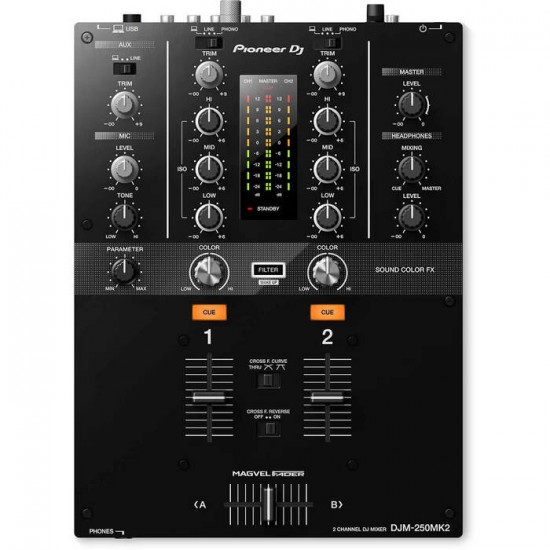 DJM-250MK2 PIONEER Table de mixage 2 canaux,...