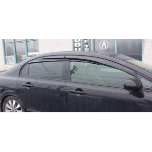 Déflecteurs de fenêtres latérale Mugen Honda...