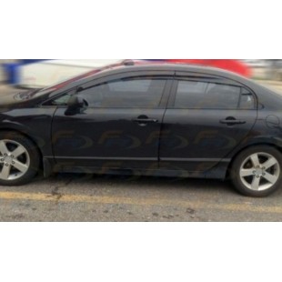 Déflecteurs de fenêtre latérale Mugen Honda...