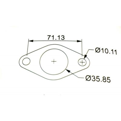 Gasket de wastegate 35MM - 38MM