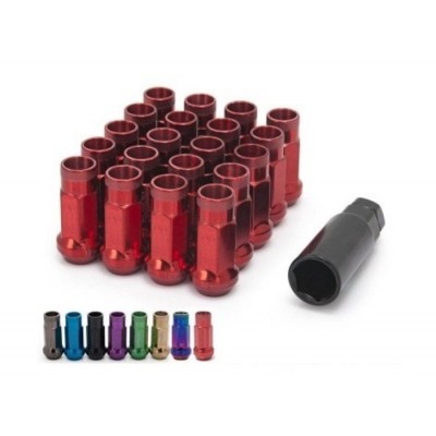 Lugnuts en acier de couleur M12x1.25 (Subaru - Nissan)