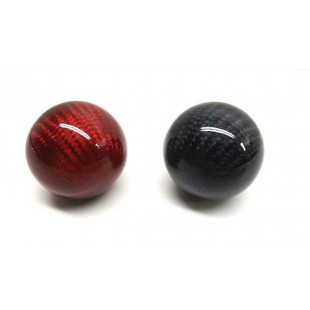 Pommeau de levier de vitesse fibre de carbone