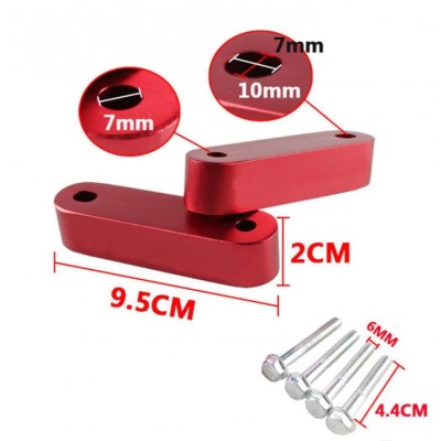 Espaceurs de capôt ( Hood spacer ) 1 pièce  Honda - Acura 