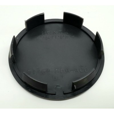Center cap pour mag  Honda Civic    ( Noir et rouge )