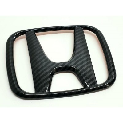 Emblème fibre de carbone arrière Honda Civic 4 portes H-Bach 2016-20
