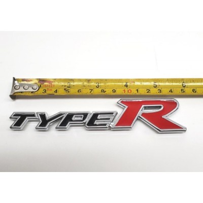 Emblème Type-R pour grille  avant Honda Civic 1996-2020