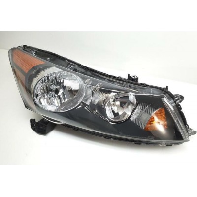 Lumières avant black housing Honda Accord 4 portes 2008-12 
