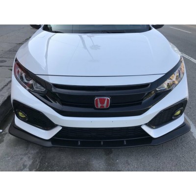 Lip avant style GT2  Honda Civic Hatchback 2016-20