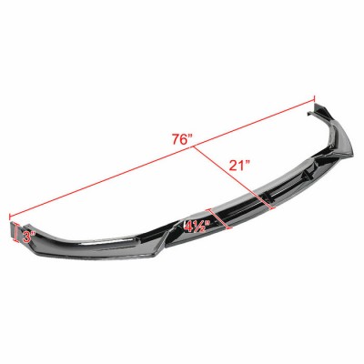 Lip avant 3 pcs.  Honda Civic 2 et 4 portes 2019-21       