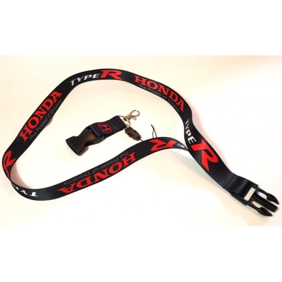 Porte-clé tour de cou Honda Type-R (Lanyard)