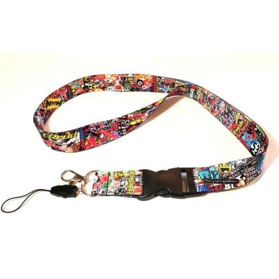 Porte-clé tour de cou Sticker Bomb  (Lanyard)