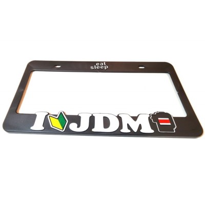 Contour de plaque avec logo Young Leaf JDM 