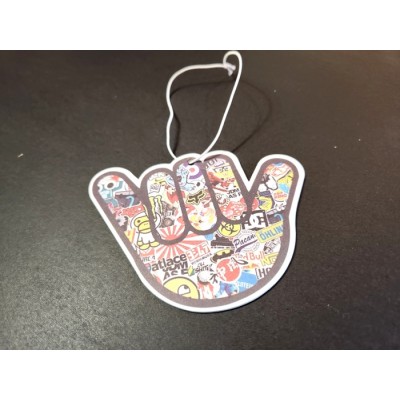 Sent-bon pour voiture Logo STICKER BOMB