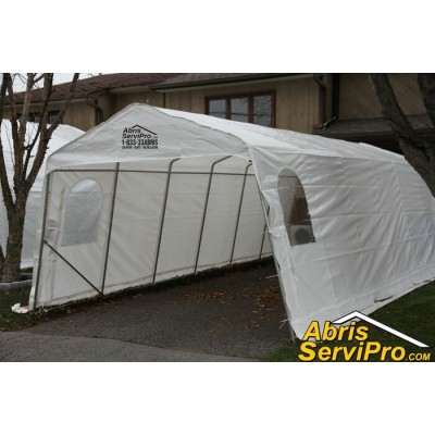 Abri d'auto 11' X 28'