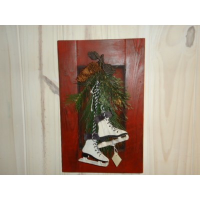 Décor mural rustique 