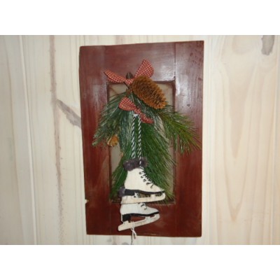 Décor mural rustique 