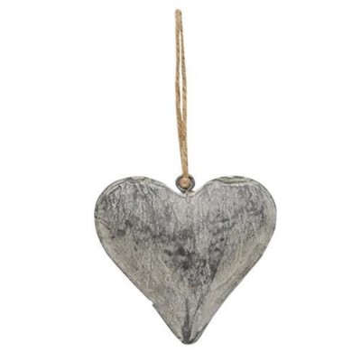 Coeur bombé fait en métal
