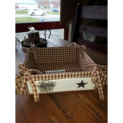 Panier à pain en tissu