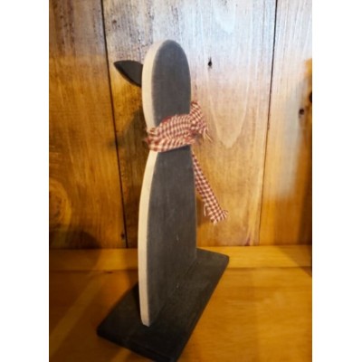 Bonhomme de neige champêtre