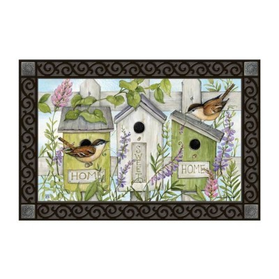 Tapis avec oiseaux