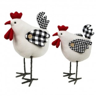Coq en tissu