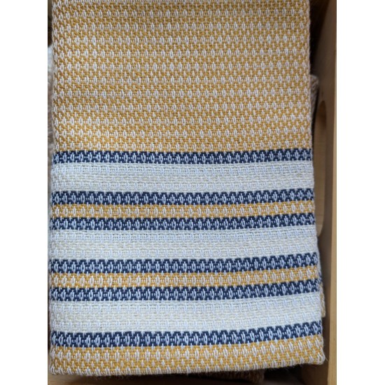 Linge à vaisselle fait au métier à tisser