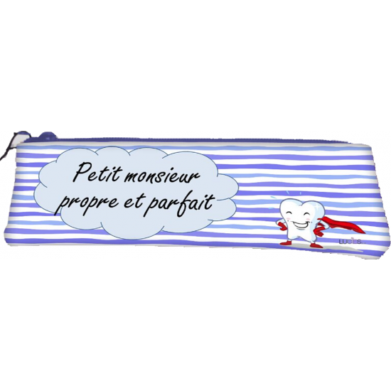 Trousse de brosse à dent / Petit Monsieur propre...