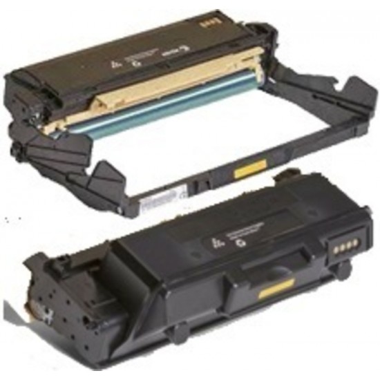 Combo Xerox cartouche laser 106R03624 et tambour 101R00555 compatible