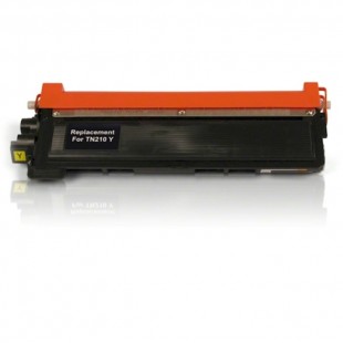 Cartouche laser Brother compatible, jaune. TN-210Y
