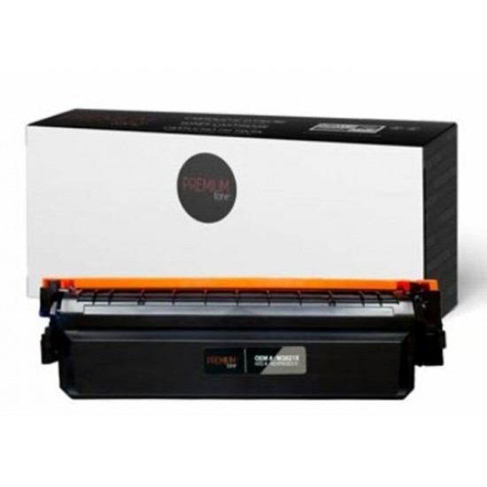 Cartouche laser HP W2021X (414X) haute capacité compatible cyan