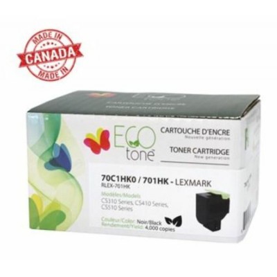 Cartouche laser Lexmark 70C1HK0 (710HK) haute...