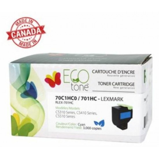 Cartouche laser Lexmark 70C1HC0 (710HK) haute...