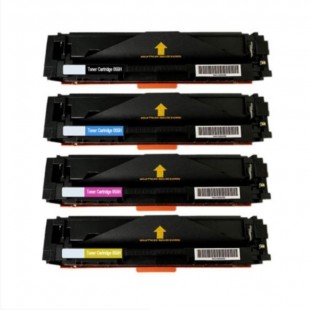 Ensemble complet de 4 cartouches laser Canon 054H...