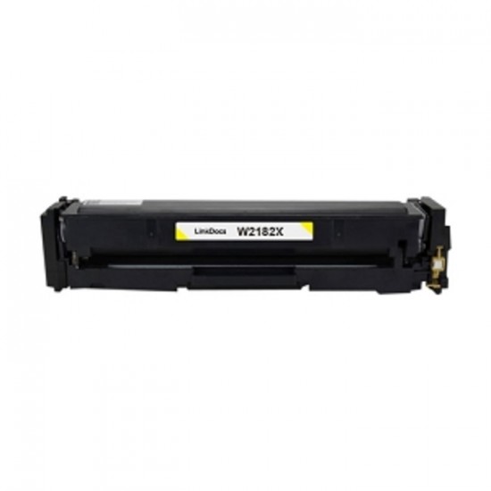 Cartouche laser HP W2182X (218X) haute capacité compatible jaune