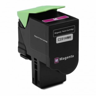 Cartouche laser Lexmark C231HM0 haute capacité...