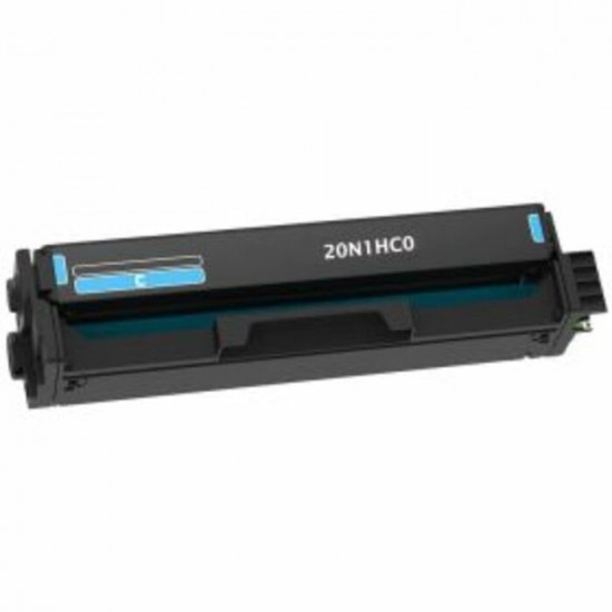 Cartouche laser Lexmark 20N1HC0 haute capacité compatible , Cyan
