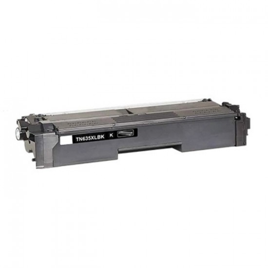 Cartouche laser Brother TN635XL haute capacité compatible noir