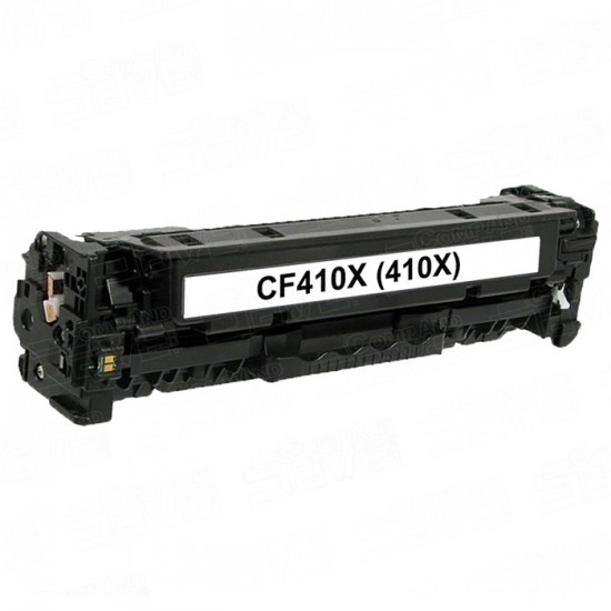 Cartouche laser HP CF410X (410X) haute capacité remise à neuf noir