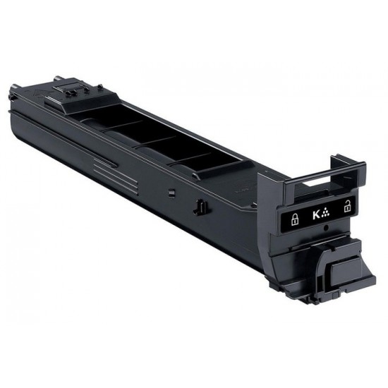 Cartouche laser Konica-Minolta TN 318K (A0DK133) remise à neuf, noir