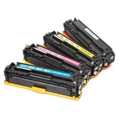 Ensemble complet de 4 cartouches laser HP...