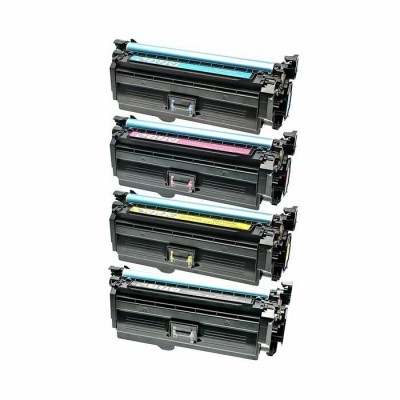 Ensemble complet de 4 cartouches laser HP...