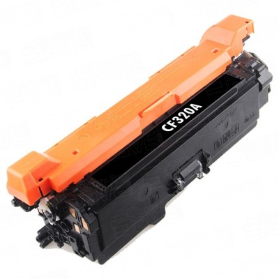 Cartouche laser HP CF320A (652A) compatible noir
